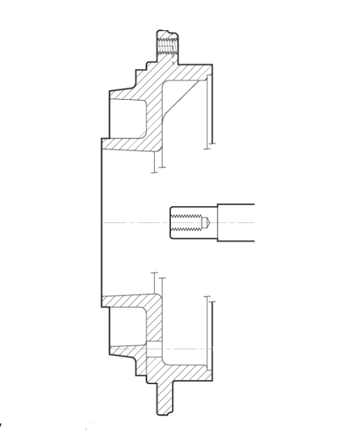 goulds motor adaptor