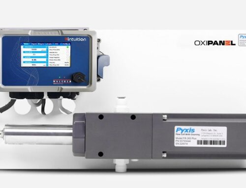 Walchem Controller & Pyxis Hydrogen Peroxide Sensor, One Sensor Measures H202, pH, ORP, Conductivity & Temperature